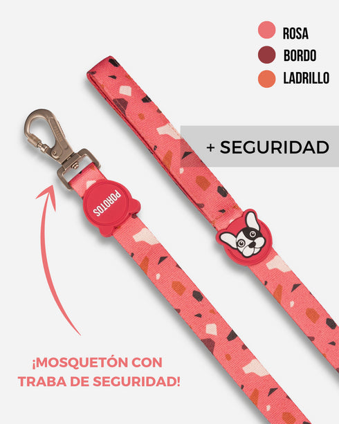 Correa Estándar Rocky Rosa * 2 Mts